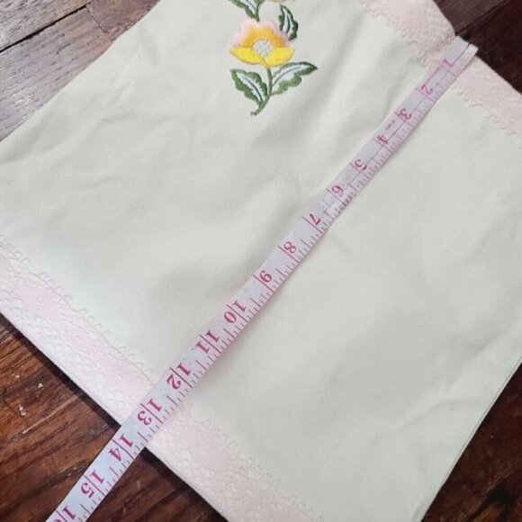 Handmade Faircore Canvas Shoulder Tote - Picture 6 of 11